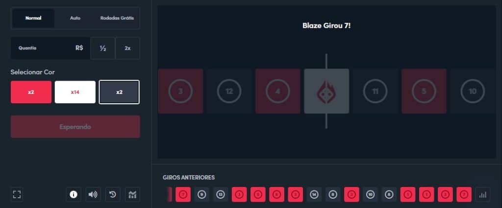 Blaze Double resultado