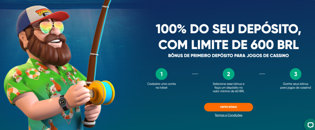 Bônus de primeiro depósito - IviBet Casino