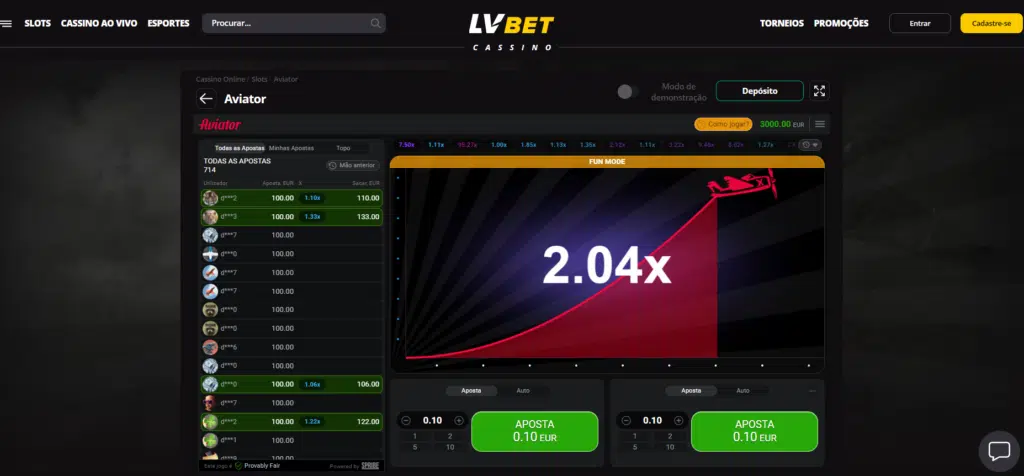 LVbet Casino – Aviator