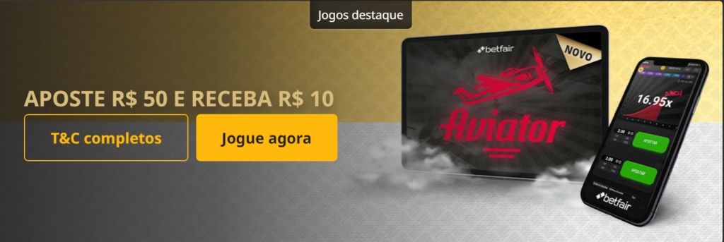 Aposte R$50 e Receba R$10 - Jogo Aviator