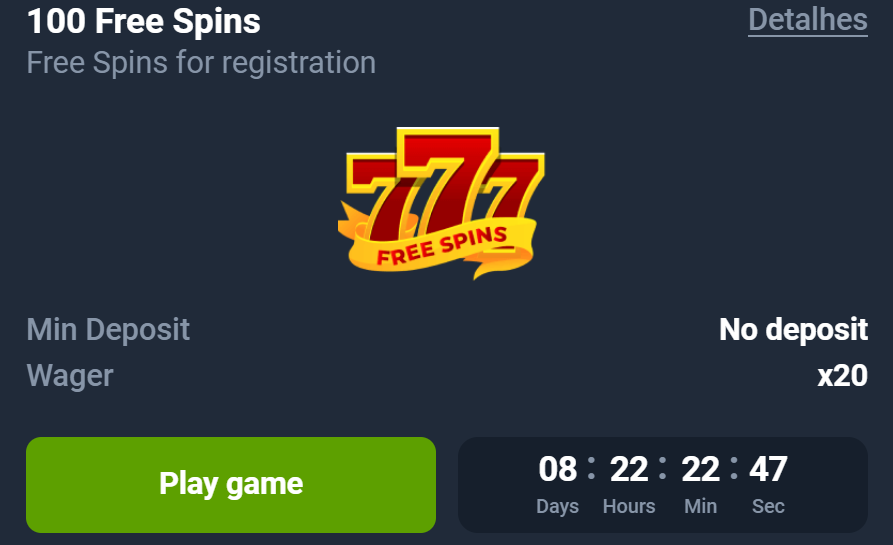 100 Free Spins - Coins Game Casino