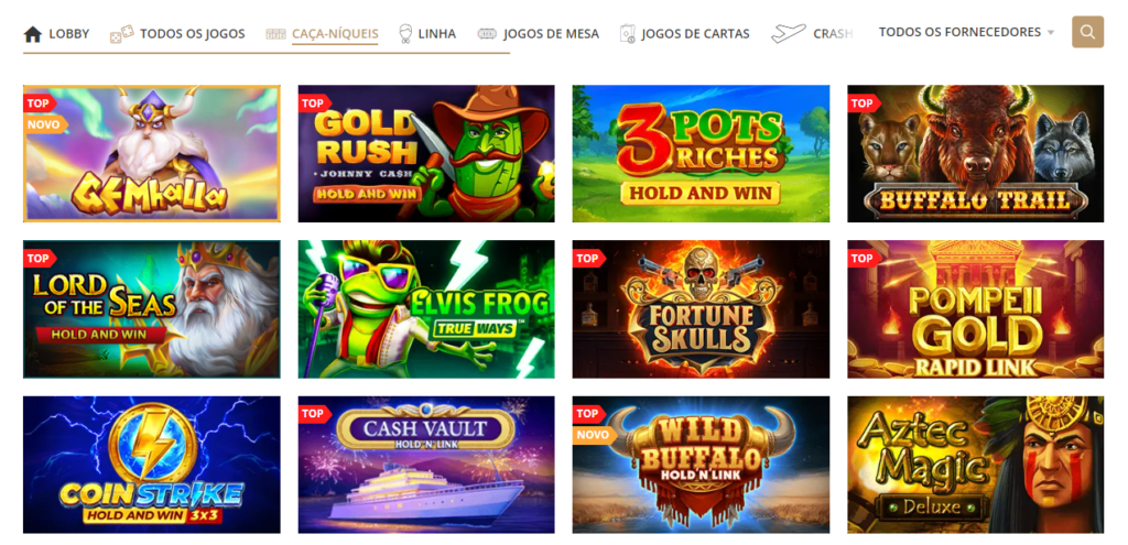 Boho Casino – Seção de Caça-Níqueis