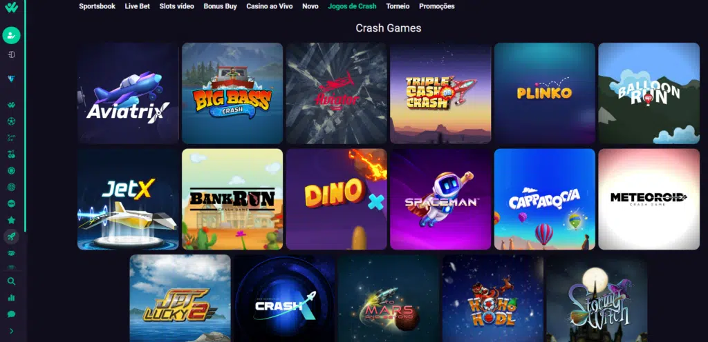 Hiperwin  Casino – Seção de Jogos Crash