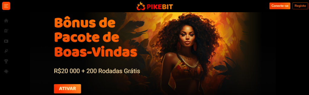 Pacote de boas-vindas - Pikebit Casino