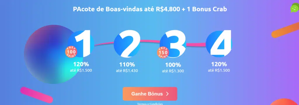 Pacote de Bônus de Boas-Vindas - Cadoola Casino