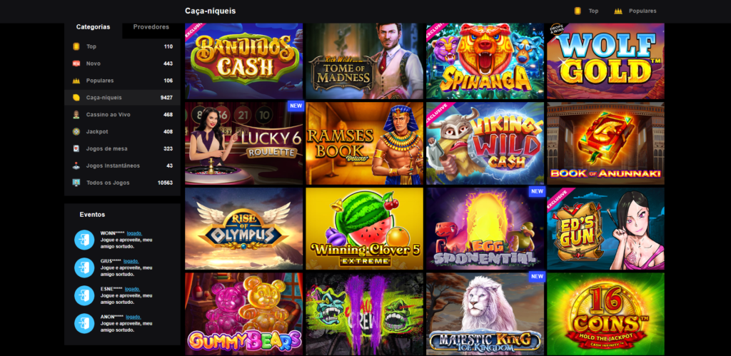 Seção de Jogos de Caça-Níqueis - LibraBet Casino