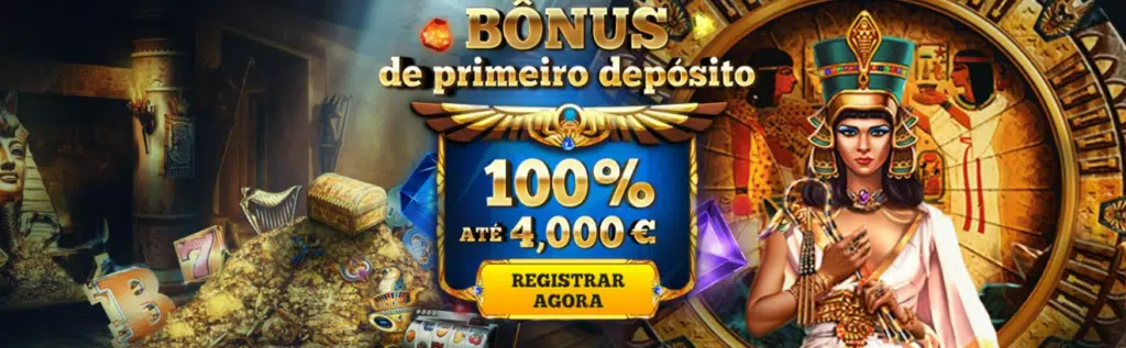 Bônus de boas-vindas - Cleopatra Casino