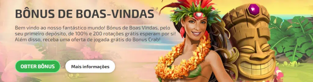 Bônus de boas-vindas - BoaBoa Casino 