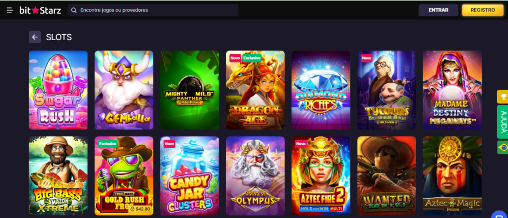 Seção de jogos de caça-níqueis - Bitstarz Casino