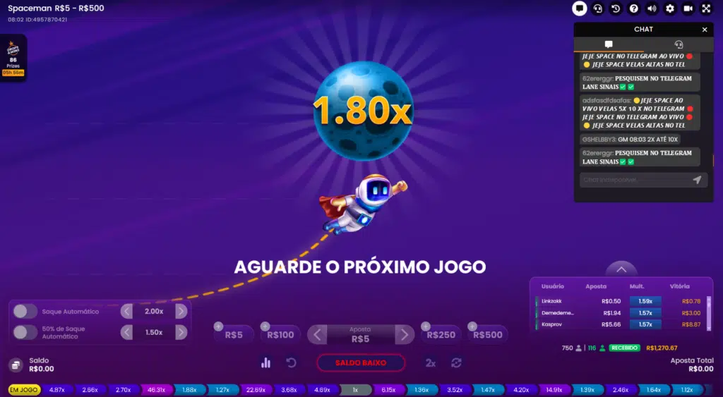 Seção de Jogos Crash - MeuCassino Casino