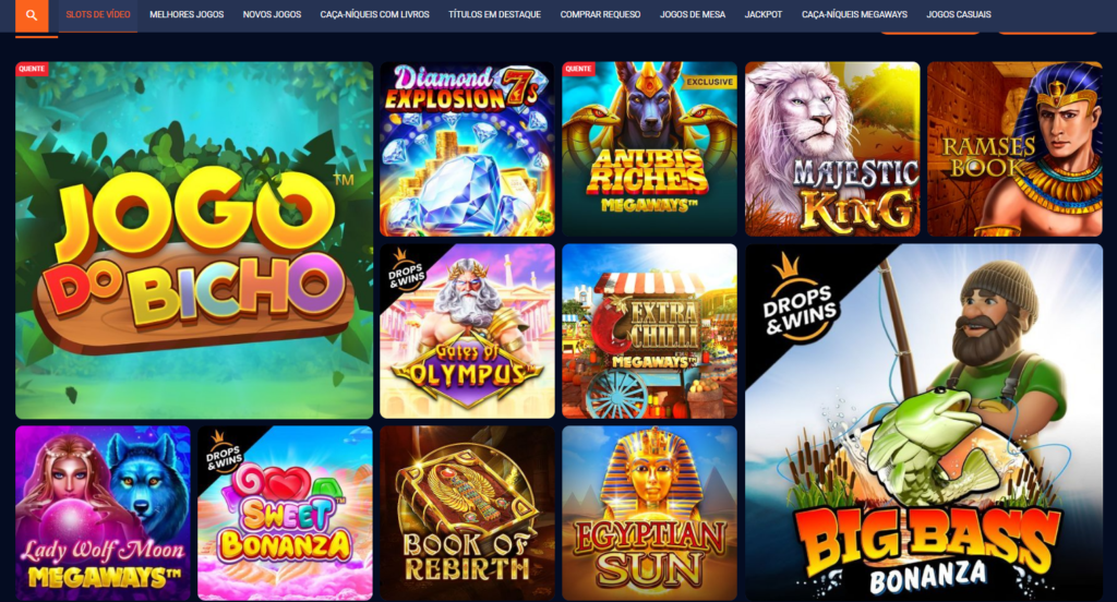 Seção de Jogos de Caça-níqueis - Dream.bet Casino