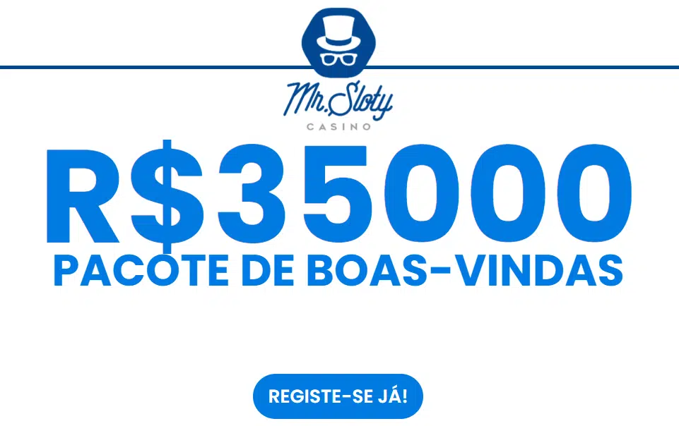 Pacote de bônus de boas-vindas - Mr Sloty Casino