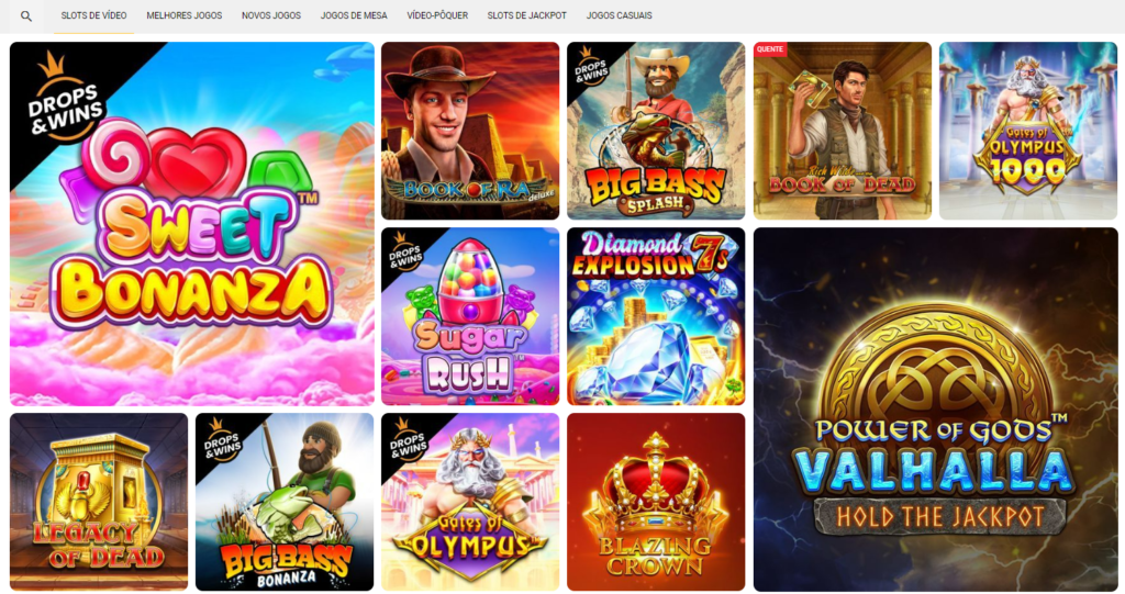 Seção de Jogos de Caça-níqueis - Wikiluck Casino 