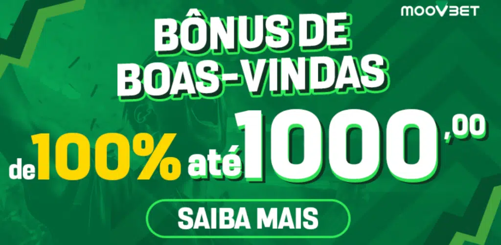 Bônus de boas-vindas - Moovbet Casino