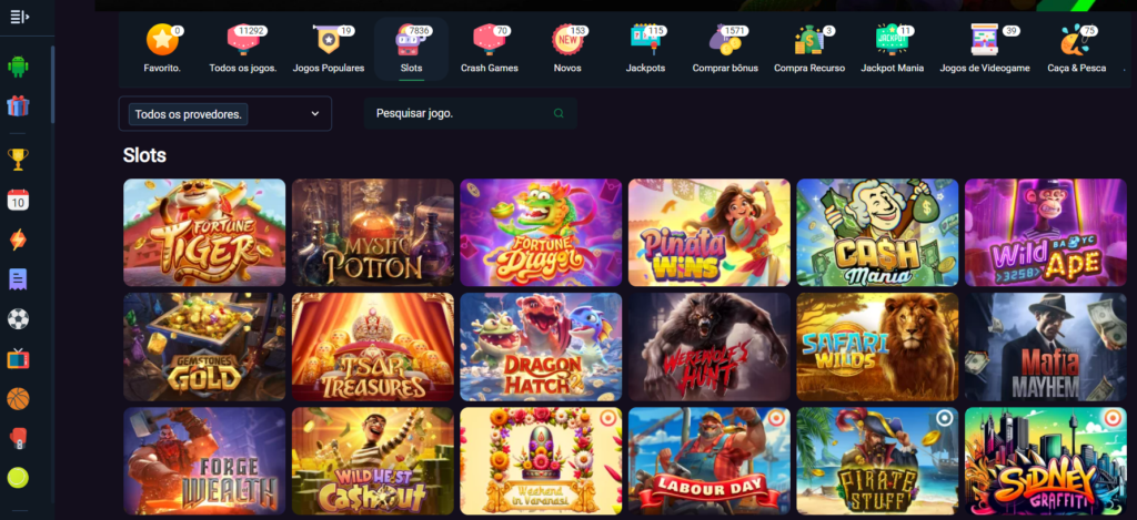 Seção de Jogos de Caça-níqueis - Moovbet Casino