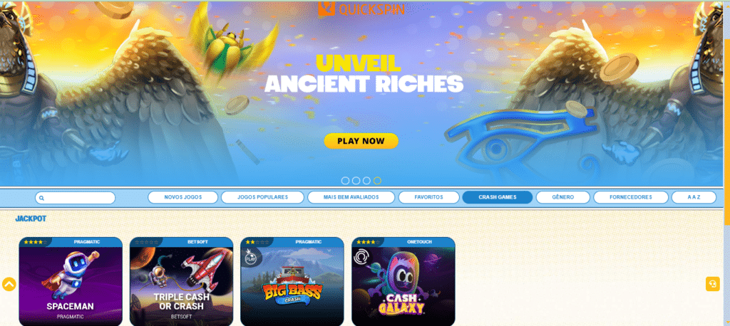 11 Seção de jogos crash - LuckyBulls Casino