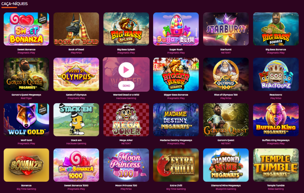 Seção de Jogos Caça-Níqueis - HappySpins Casino