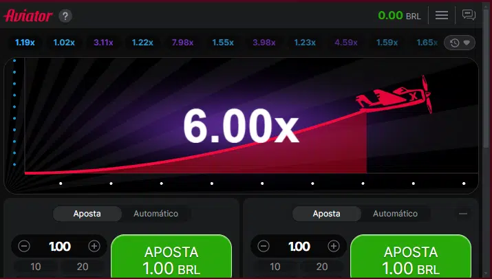 Seção de jogos crash - Slotparadise Casino