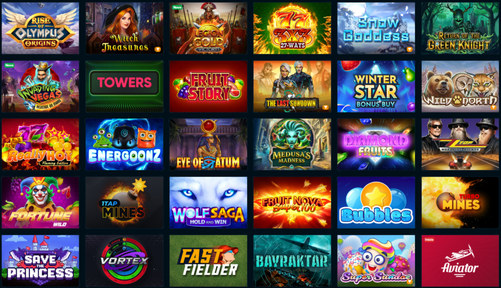 Seção de Jogos Crash - Spellwin Casino